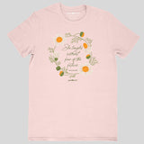 grace & truth Womens T-Shirt She Laughs Without Fear