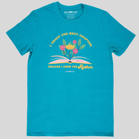 grace & truth Womens T-Shirt Fix Your Eyes On Jesus
