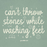 grace & truth Womens T-Shirt Stones Throw