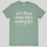 grace & truth Womens T-Shirt Stones Throw