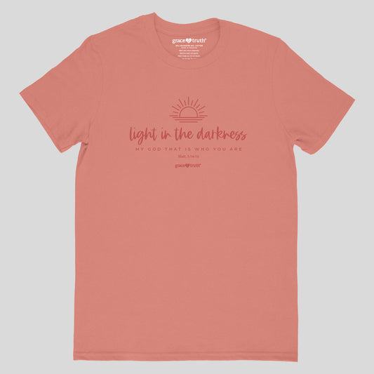 grace & truth Womens T-Shirt Light In The Darkness