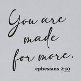 grace & truth Womens T-Shirt Made For More