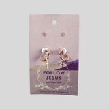 grace & truth Womens Earrings Follow Me