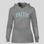 grace & truth Womens Hooded T-Shirt Faith