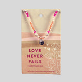 grace & truth Womens Necklace Love Never Fails