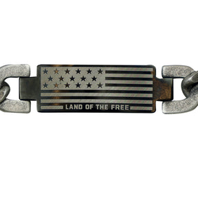 HOLD FAST Mens Bracelet Land Of The Free