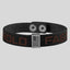 HOLD FAST Mens Bracelet Flag Snap Black