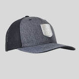 HOLD FAST Mens Cap Metal Badge