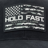 HOLD FAST Mens Cap Camo Flag