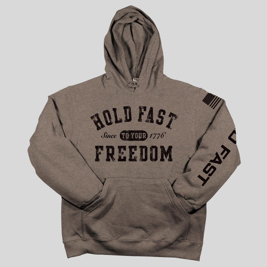 HOLD FAST Mens Hoody Freedom Crest