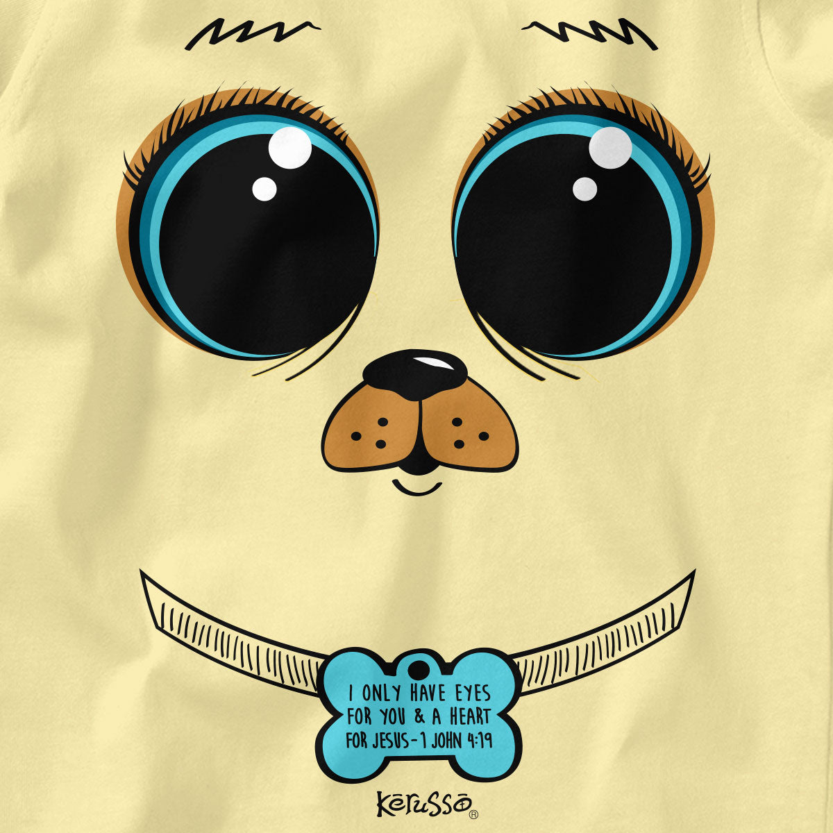 Kerusso Baby T-Shirt Puppy Dog Eyes