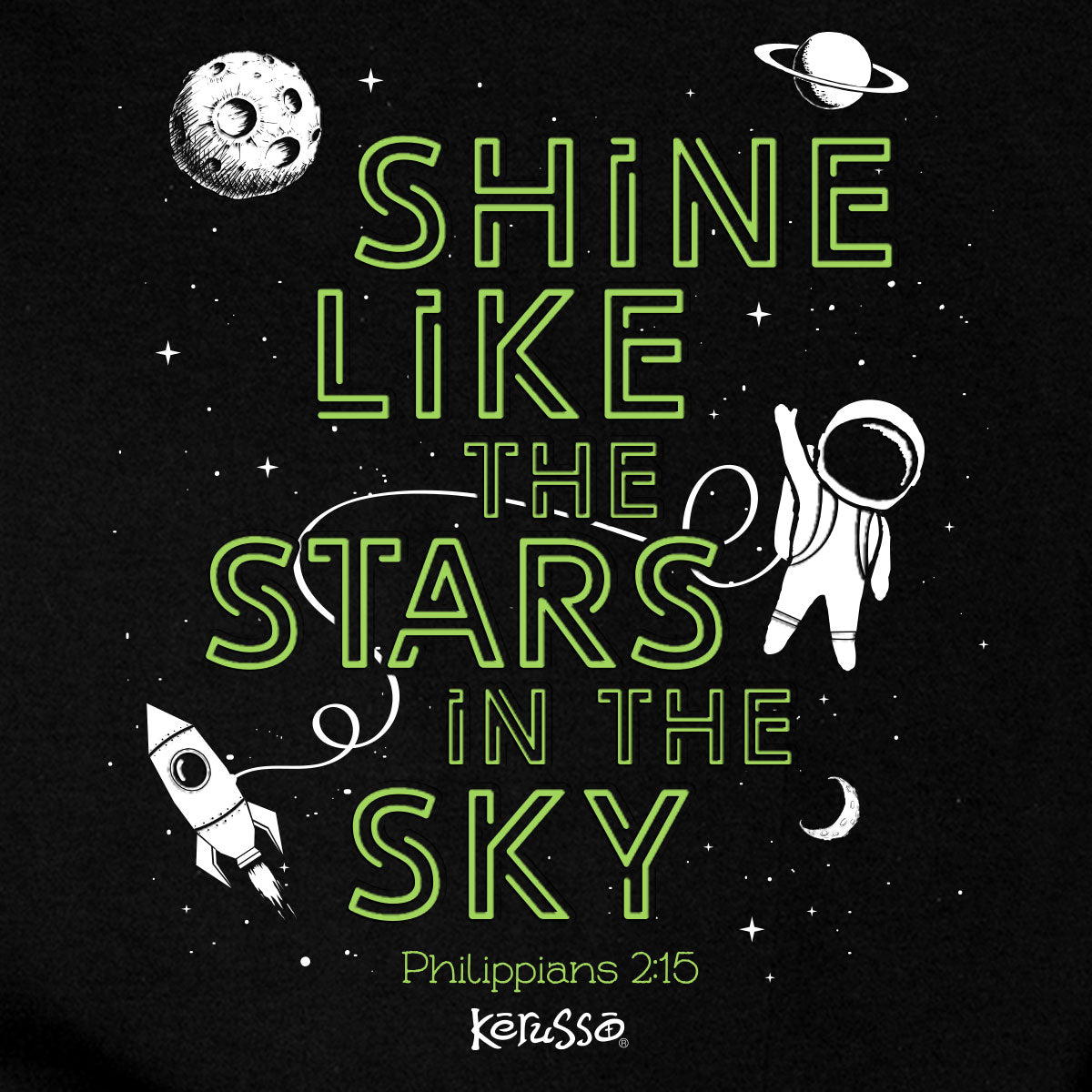 Kerusso Kids T-Shirt Shine Like A Star