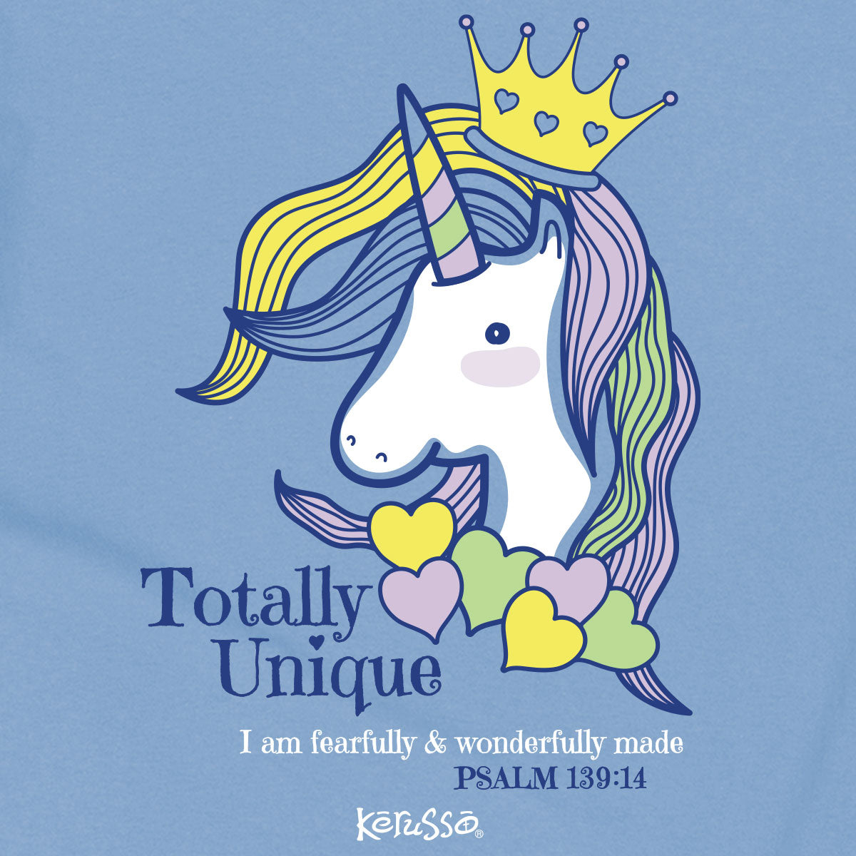 Kerusso Kids T-Shirt Unique As A Unicorn