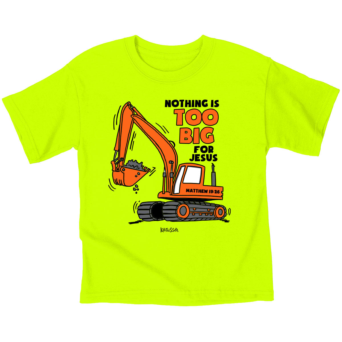 Kerusso Kids T-Shirt Nothing Too Big Matthew 19:26