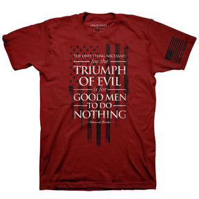 HOLD FAST Mens T-Shirt Good Men Triumph