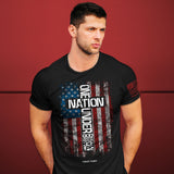 HOLD FAST Mens T-Shirt One Nation Under God