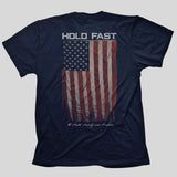 HOLD FAST Mens T-Shirt Battle Flag