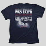 HOLD FAST Mens T-Shirt Builders Of America/Rushmore