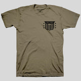 HOLD FAST Mens T-Shirt Live Free Eagles