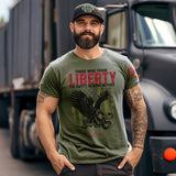 HOLD FAST Mens T-Shirt Liberty Eagle