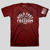 HOLD FAST Mens T-Shirt Freedom Eagle
