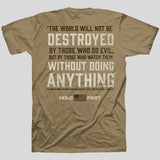 HOLD FAST Mens T-Shirt Einstein