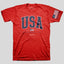 HOLD FAST Adult T-Shirt USA Strong Red