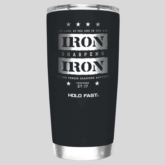 HOLD FAST Iron 20 oz Stainless Steel Tumbler