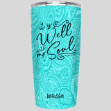 Kerusso It Is Well 20 oz Stainless Steel Tumbler
