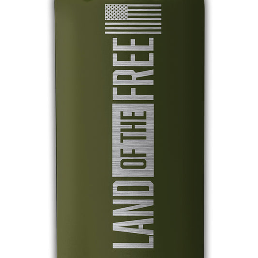 HOLD FAST 32 oz Stainless Steel Bottle Land Of The Free