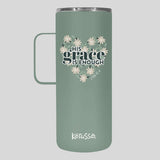 Kerusso 22 oz Stainless Steel Mug With Handle His Grace Is Enough
