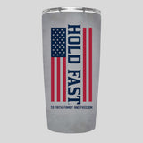HOLD FAST 20 oz Stainless Steel Tumbler Flag