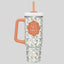 Kerusso 30 oz Stainless Steel Mug With Straw All Things