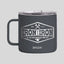 Kerusso 14 oz Stainless Steel Mug With Handle Iron Sharpens Iron