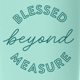 Kerusso 24 oz Stainless Steel Bottle Blessed Beyond Measure