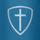 Kerusso 24 oz Stainless Steel Bottle Cross Shield