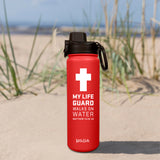 Kerusso 24 oz Stainless Steel Bottle Lifeguard