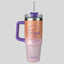 Kerusso 30 oz Stainless Steel Mug With Straw Hope