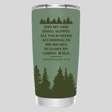 Kerusso 20 oz Stainless Steel Tumbler God Guides