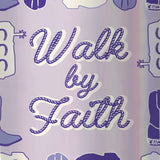 Kerusso 20 oz Stainless Steel Tumbler Walk By Faith