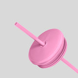 Kerusso 40 oz Stainless Steel Mug With Straw God Is Love Bows