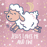 Kerusso 15 oz Silicone Straw Cup Goose & Lamb (2 Pack)