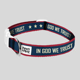 Paws & Pray In God We Trust Pet Collar