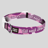 Paws & Pray Y'all Need Jesus Pet Collar