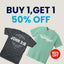 Buy 1 Get 1 50% Off