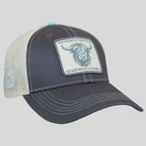 So God Made A Farmer Womens Cap Highland Cow