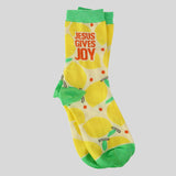 Kerusso Crew Socks Gives Joy