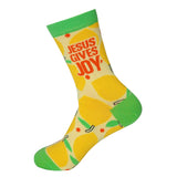Kerusso Crew Socks Gives Joy