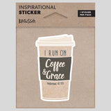 Kerusso Coffee & Grace Sticker