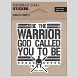 HOLD FAST Warrior Sticker
